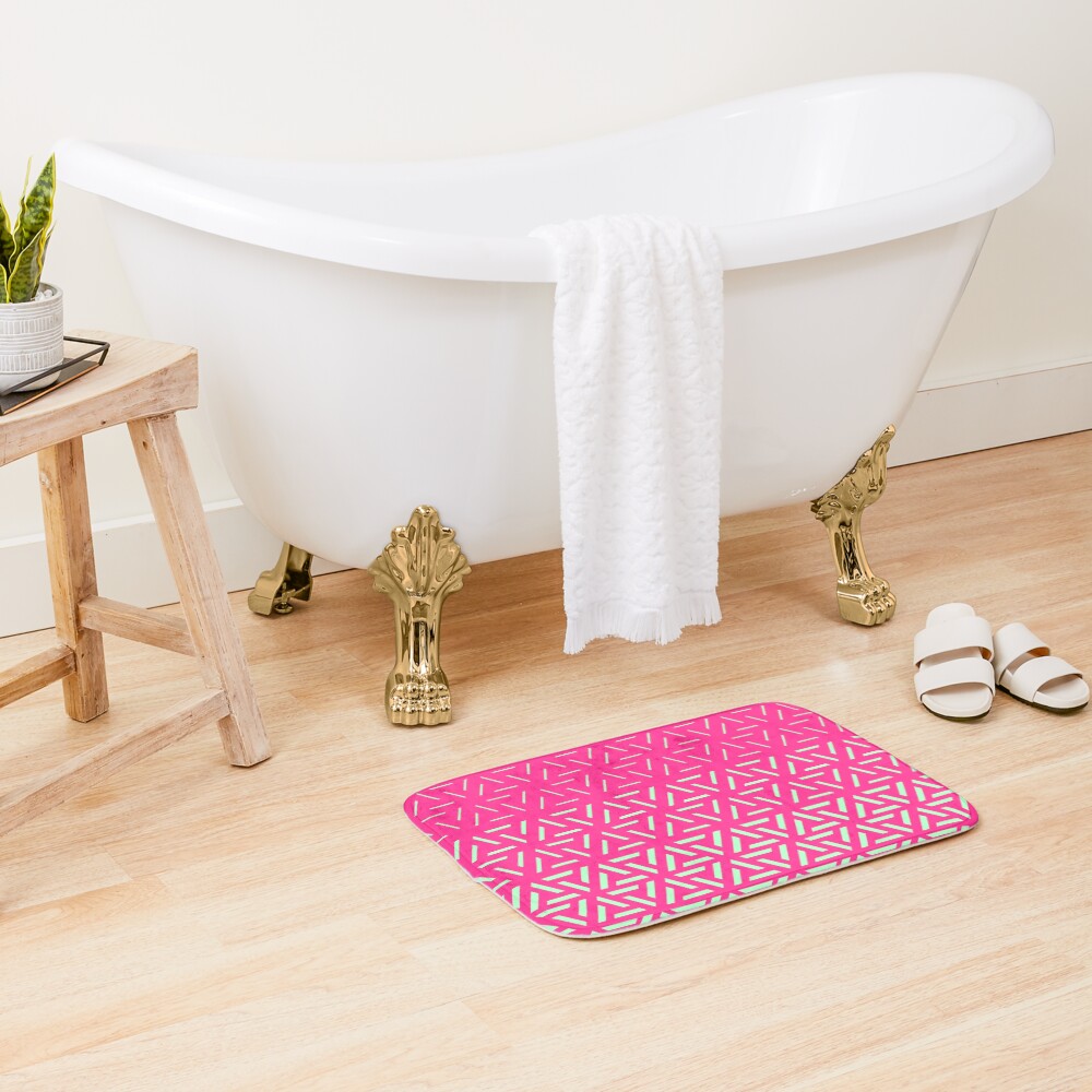 Item preview, Bath Mat designed and sold by PatternDesign01.