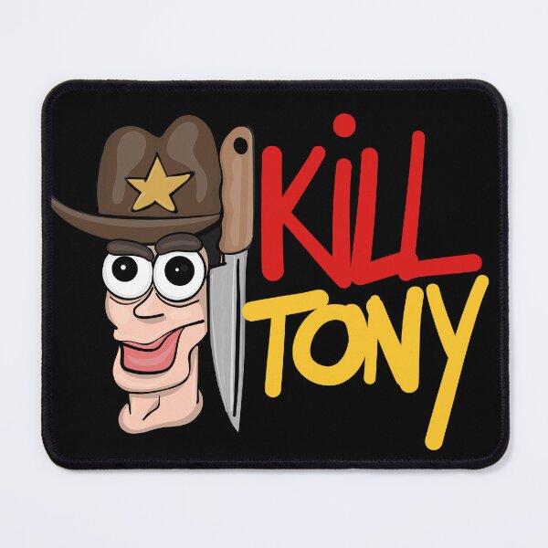 Item preview, Kill Tony Fan Logo With Tony Hinchcliffe Head & Cowboy Hat With Handwritten Show Name (Black) designed and sold by Kill Tony Fan Designs.