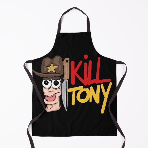 Item preview, Kill Tony Fan Logo With Tony Hinchcliffe Head & Cowboy Hat With Handwritten Show Name (Black) designed and sold by Kill Tony Fan Designs.