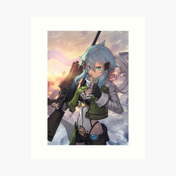 Item preview, Sinon From SAO 2 Anime Shinon designed and sold by Zentenar.