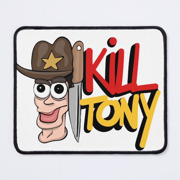 Item preview, Kill Tony Fan Logo With Tony Hinchcliffe Head & Cowboy Hat With Handwritten Show Name (White) designed and sold by Kill Tony Fan Designs.