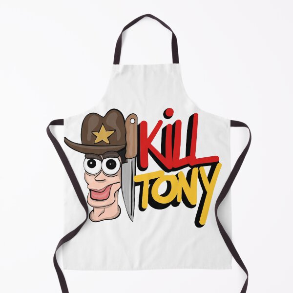 Item preview, Kill Tony Fan Logo With Tony Hinchcliffe Head & Cowboy Hat With Handwritten Show Name (White) designed and sold by Kill Tony Fan Designs.