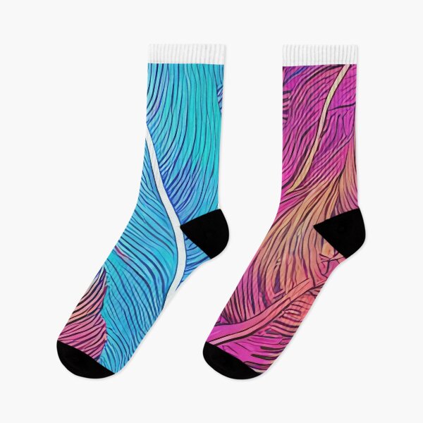 Item preview, Bird Feathers, cosmic neon colorful feathers designed and sold by casaai.