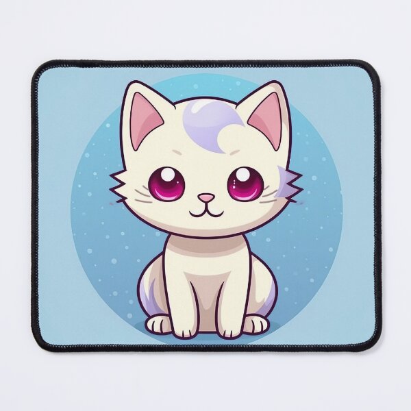 Item preview, Playful Little Kitten - Expressive and Lively Illustration designed and sold by Neuronexia.