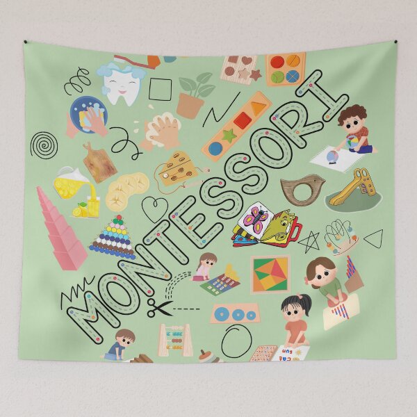 Item preview, Montessori, material, activities and practical life, back to school designed and sold by TeyMank.