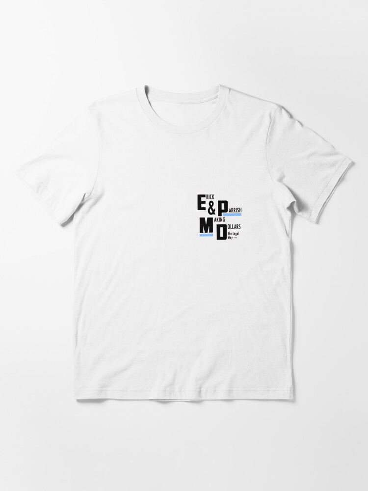 EPMD Business as usual Hype Sticker replica chest print | Essential T-Shirt