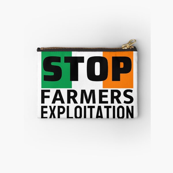 Item preview, Stop Farmers Exploitation - Irish Farmers Protest  designed and sold by ViewerEqualsPhoton.