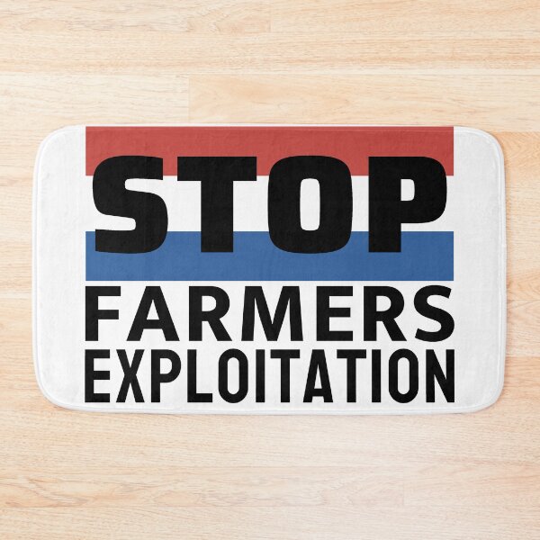Item preview, Stop Farmers Exploitation - Dutch Farmers Protest  designed and sold by ViewerEqualsPhoton.