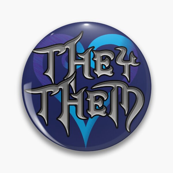 Item preview, They/Them KH Pronouns designed and sold by RoseFinnApple.