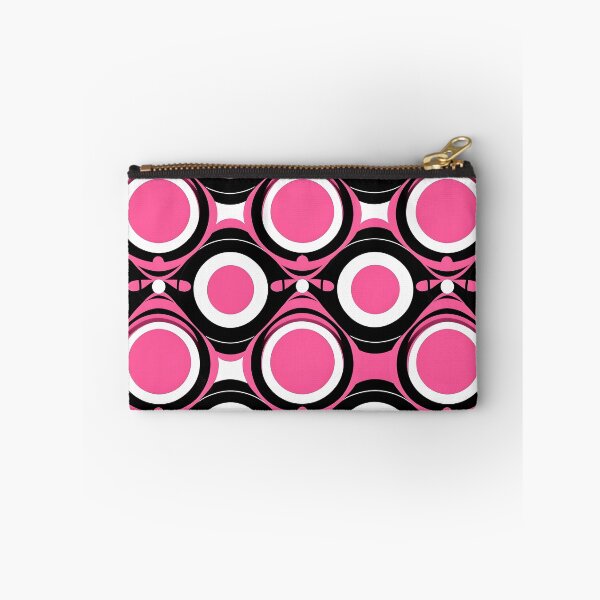 Item preview, Pink and Black Lines Swirls Abstract Pattern  designed and sold by palaco210.