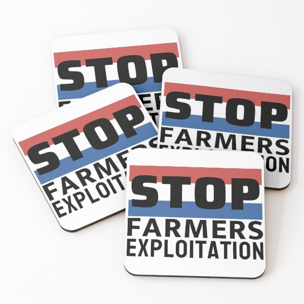 Item preview, Stop Farmers Exploitation - Dutch Farmers Protest  designed and sold by ViewerEqualsPhoton.