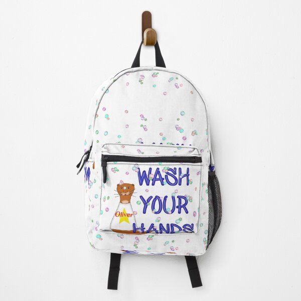Item preview, Wash Your Hands Oliver The Otter designed and sold by OliverTheOtter.