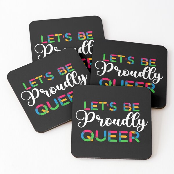 Item preview, Let's Be Proudly Queer Celebrating Pride 2023 LGBTQIA+ Design designed and sold by Van Designs.