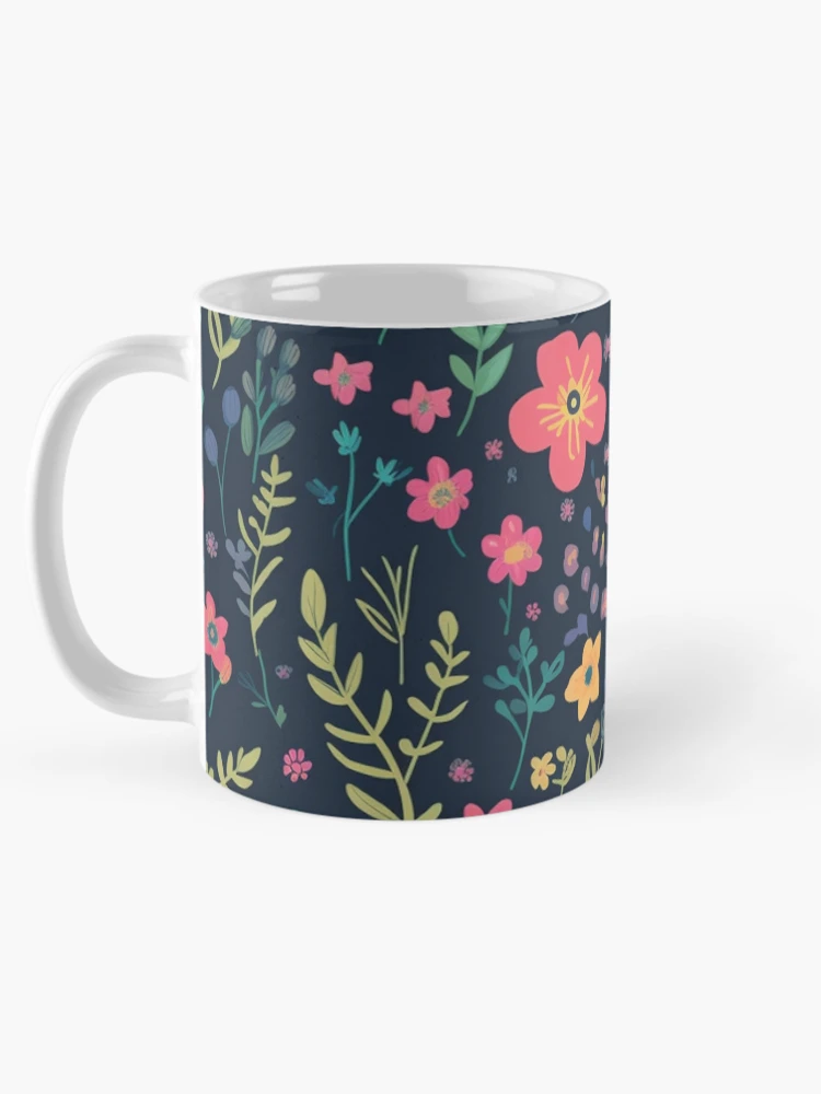 Thumbnail 5 of 6, Coffee Mug, Colorful Roses designed and sold by InfinityPattern.