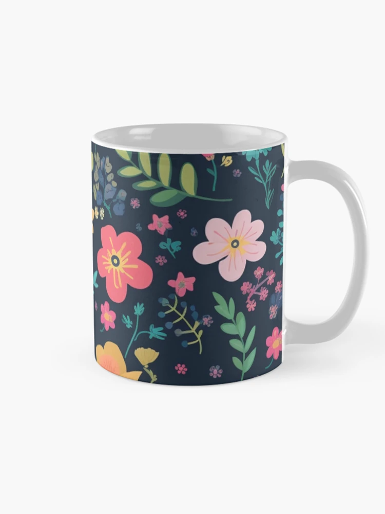 Thumbnail 3 of 6, Coffee Mug, Colorful Roses designed and sold by InfinityPattern.