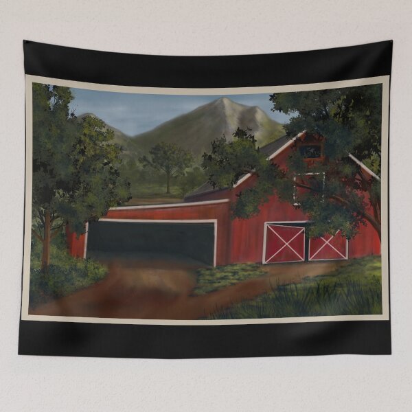 Item preview, Old secluded mountain barn  designed and sold by J-KAP.