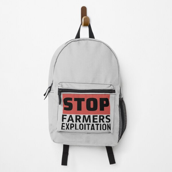 Item preview, Stop Farmers Exploitation - Farmers Protest designed and sold by ViewerEqualsPhoton.