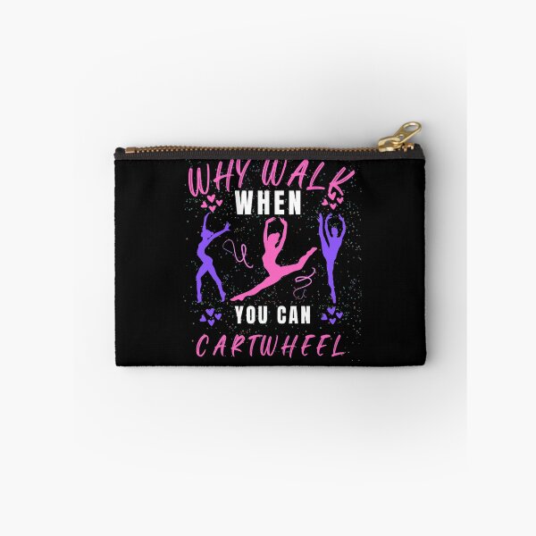 Item preview, Why Walk When You Can Cartwheel Cute Gymnastics Dance Girls designed and sold by POPLIN ⭐ ⭐ ⭐ ⭐ ⭐.