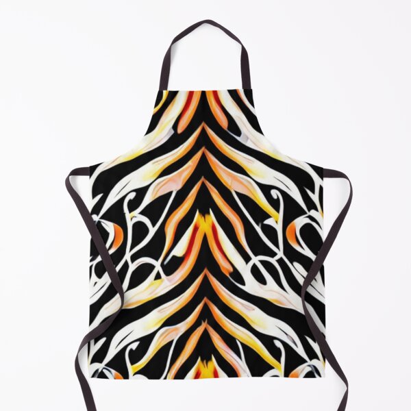 Item preview, Abstract Flames on Black designed and sold by calibrit.