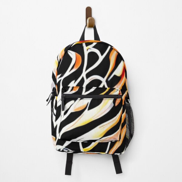 Item preview, Abstract Flames on Black designed and sold by calibrit.