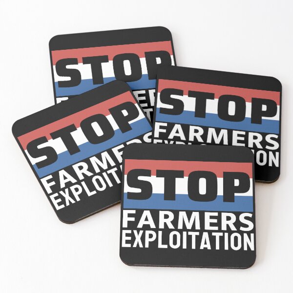 Item preview, Stop Farmers Exploitation - Dutch Farmers Protest  designed and sold by ViewerEqualsPhoton.