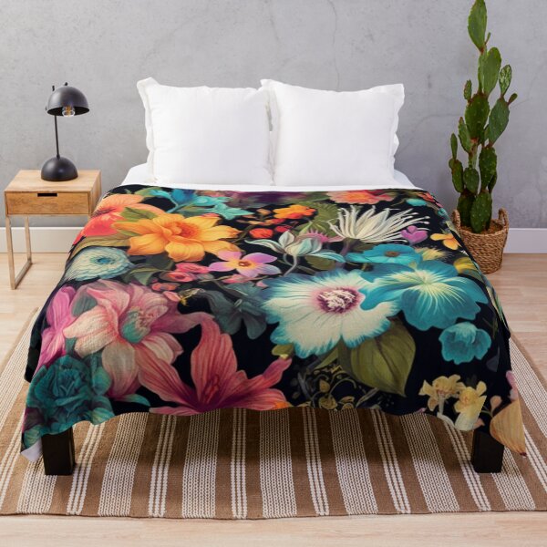 Item preview, Tropical Summer Flower Pattern 3 designed and sold by EpicFoxArt.
