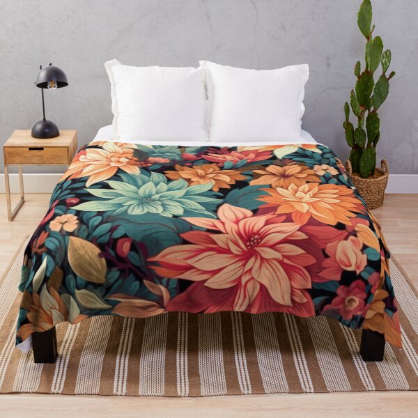 Item preview, Tropical Summer Flower Pattern 2 designed and sold by EpicFoxArt.