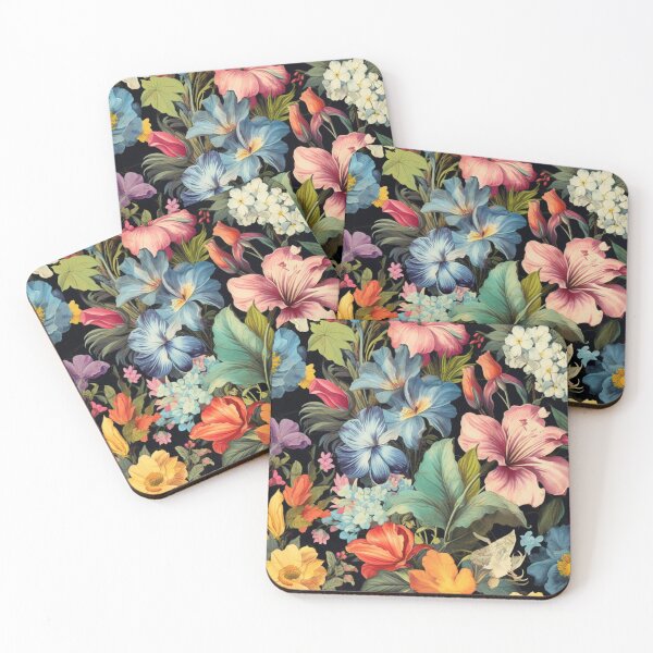 Item preview, Vibrant Exotic Flower Pattern 2 designed and sold by EpicFoxArt.