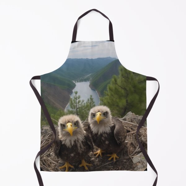 Item preview, Nature's Marvels: Snapshot Aesthetic of Little Bald Eagle Chicks in National Park Splendor designed and sold by luvablelifeform.