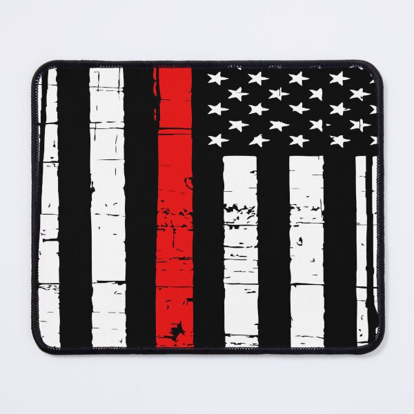 Item preview, Thin Red Line American Flag designed and sold by MyKinsDoodles.