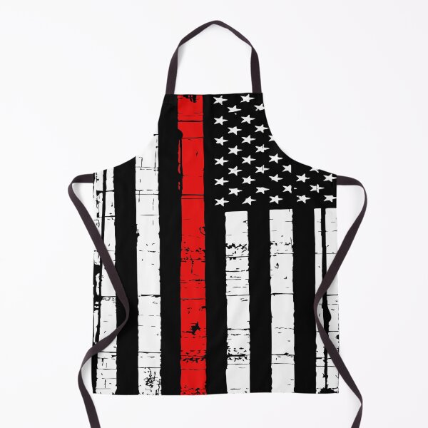 Item preview, Thin Red Line American Flag designed and sold by MyKinsDoodles.