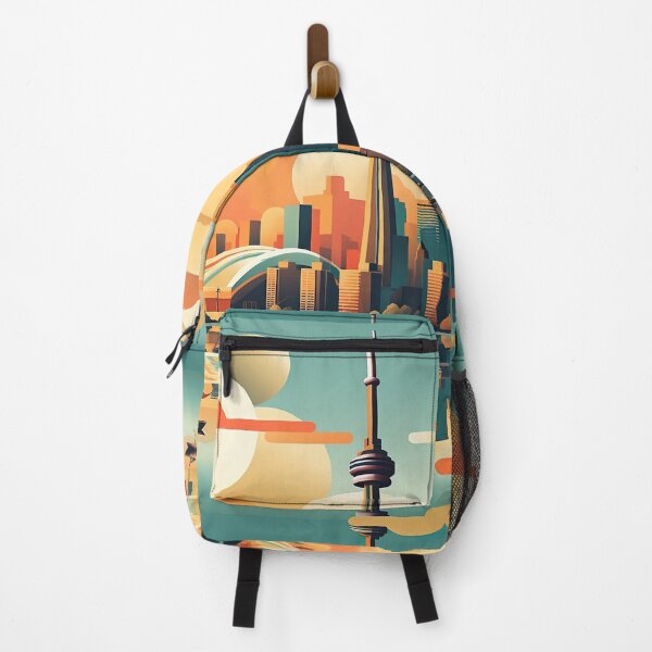 Item preview, Toronto Travel Poster Inspired Illustration designed and sold by EverettAtlas.