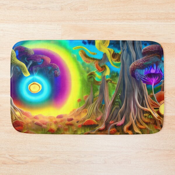 Item preview, Magical Mushroom Forest designed and sold by AwesomePsychArt.