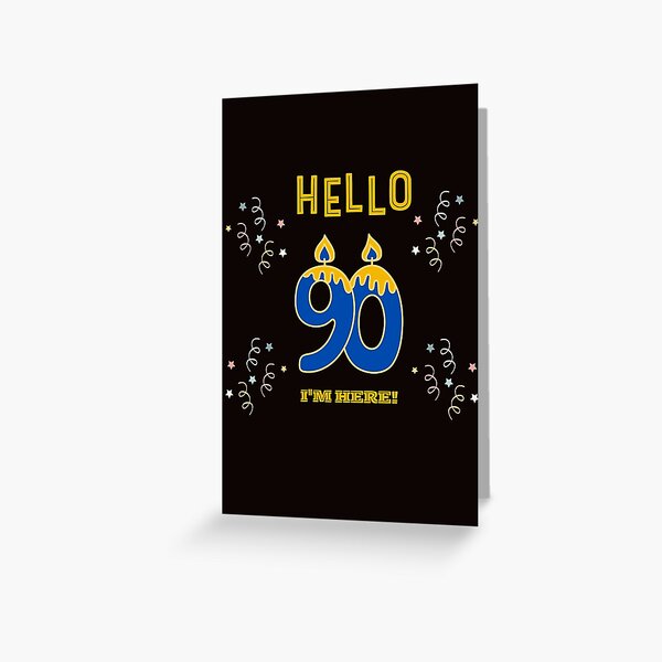 90th-birthday-greeting-cards-for-sale-redbubble