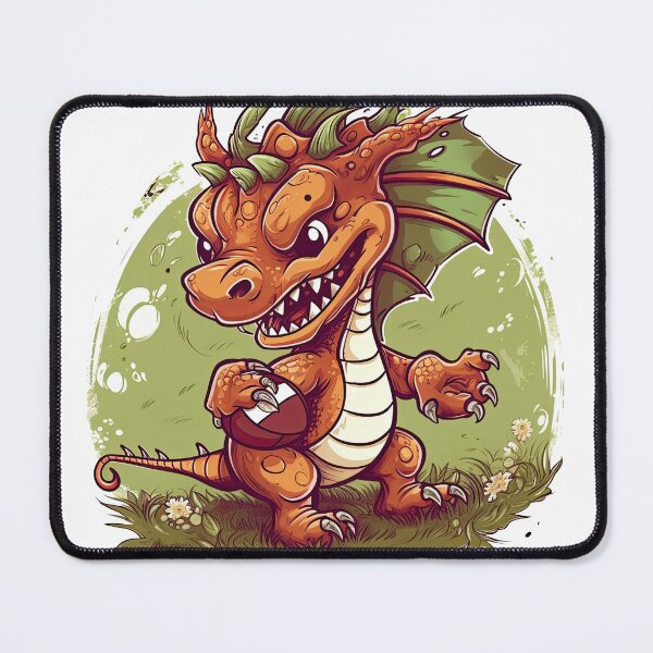 Item preview, Dragon's Turf: The Perfect Gear for Playing American Football with Style! designed and sold by DooodleGod.