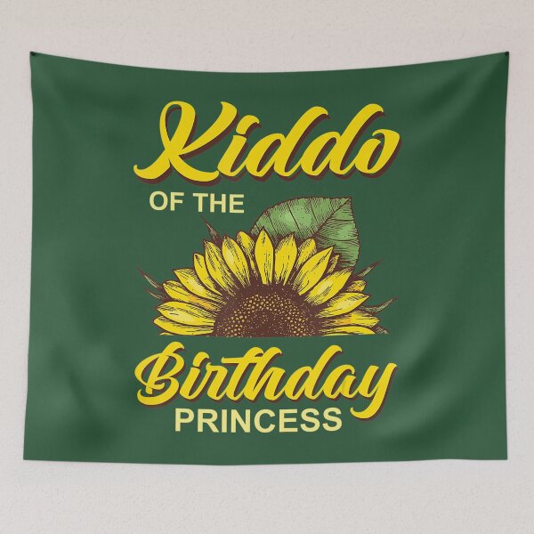 Item preview, Kiddo Of The Birthday 	 Sunflower Matching Family 	 	 designed and sold by vigfrlmemi10.