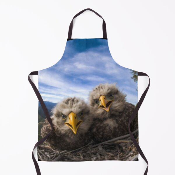 Item preview, Nature's Marvels: Snapshot Aesthetic of Little Bald Eagle Chicks in National Park Splendor designed and sold by luvablelifeform.
