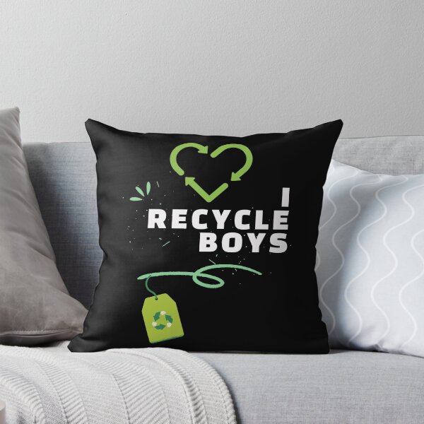 Aperçu de l'œuvre T-shirt Je recycle les garçons créée et vendue par GenXYZstuff.