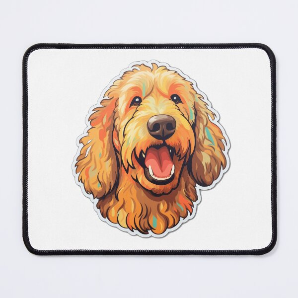 Item preview, Golden Charm - Adorable Goldendoodle Design designed and sold by InTrendSick.