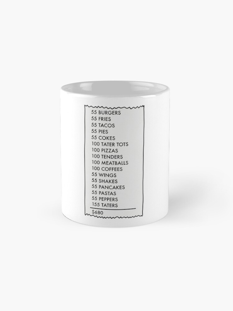 Pay it Forward Receipt- I Think You Should Leave Coffee Mug