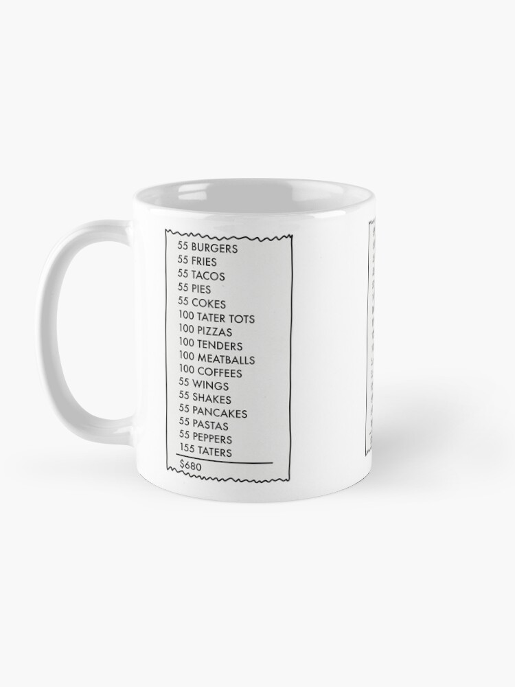 Pay it Forward Receipt- I Think You Should Leave Coffee Mug