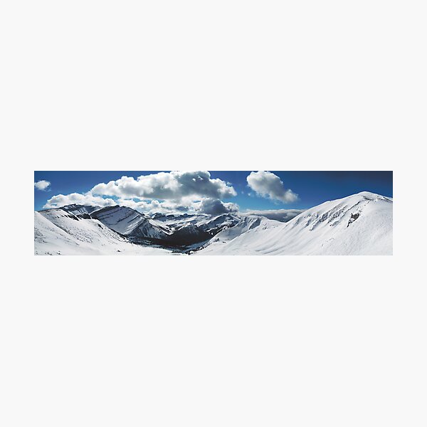 Back bowls at Lake Louise Photographic Print