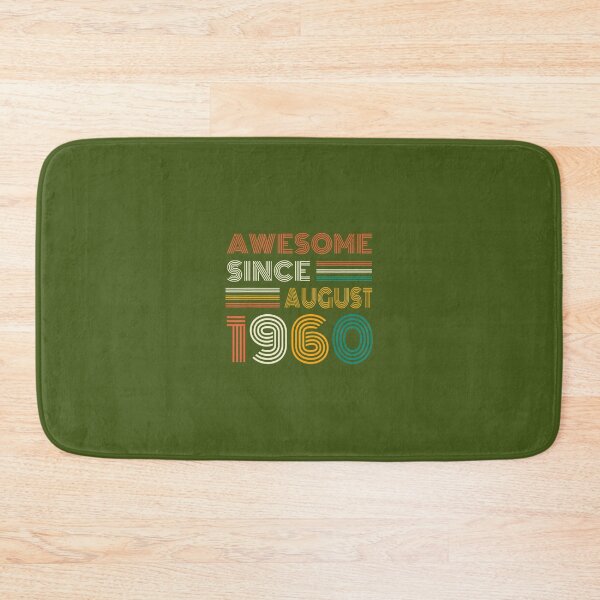 Item preview, 61st Birthday Awesome Since August 1960 61 Year Old 	 DM81364	 designed and sold by xqfepeoszyz23.