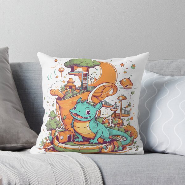 Item preview, Dragons Adventure Playground Tee - Bearded Dragon Themed designed and sold by DooodleGod.