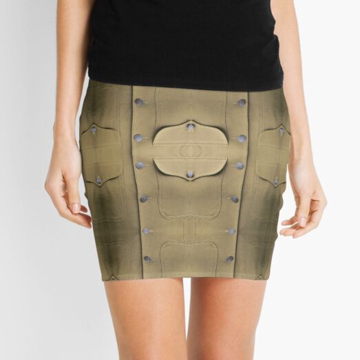 soldier's button Mini Skirt