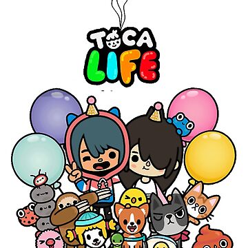 Toca boca and gacha life Mask for Sale by AaliyahWhite13