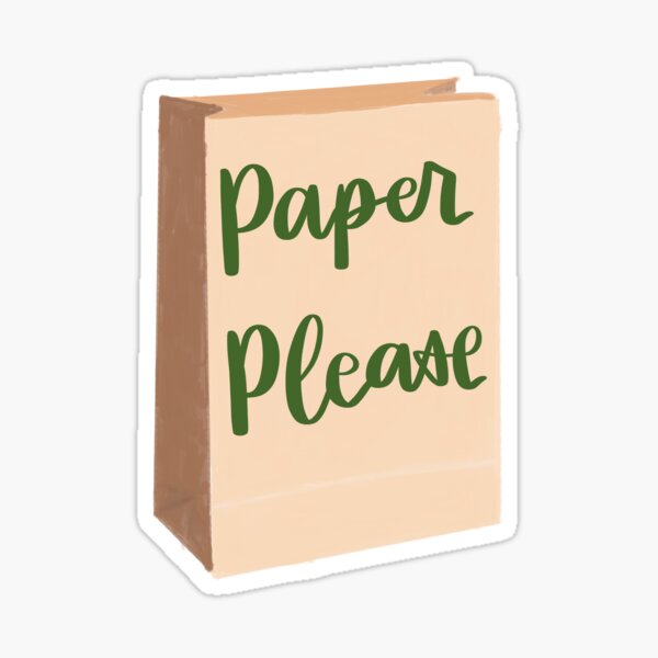 Item preview, Paper Please designed and sold by Laura T.