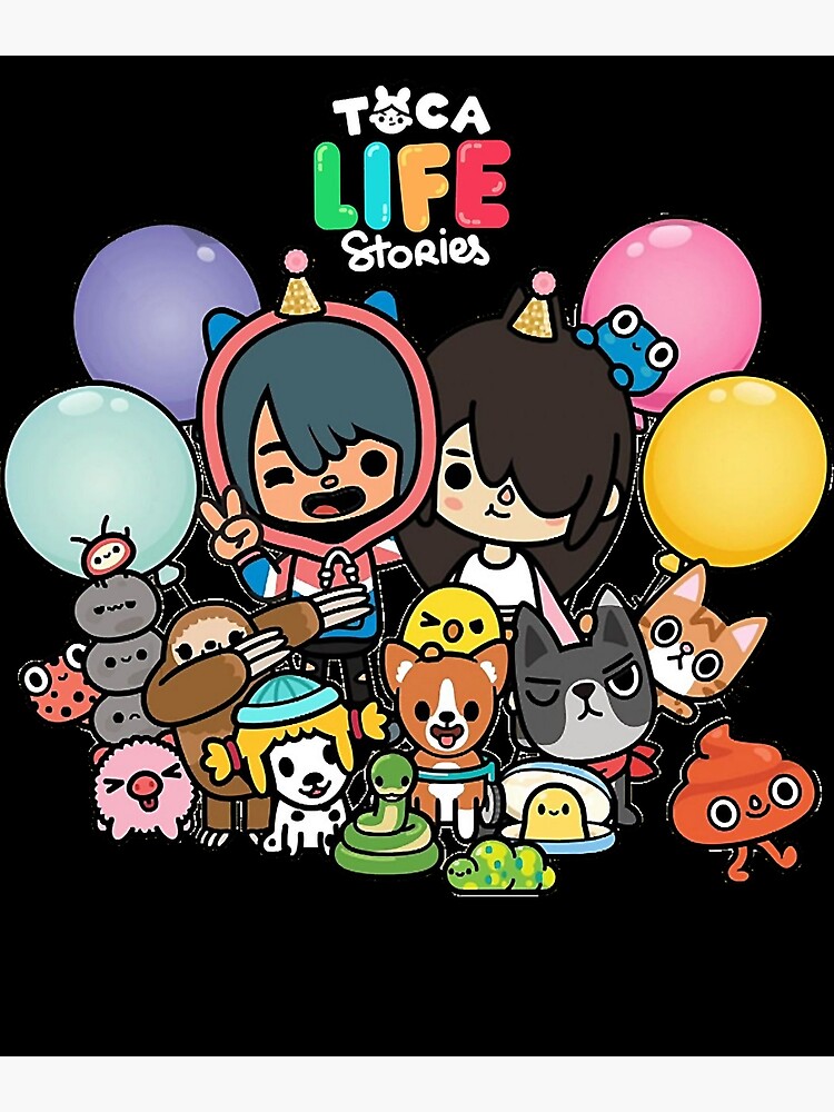 Toca boca and gacha life Mask for Sale by AaliyahWhite13