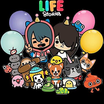 Toca boca and gacha life Mask for Sale by AaliyahWhite13