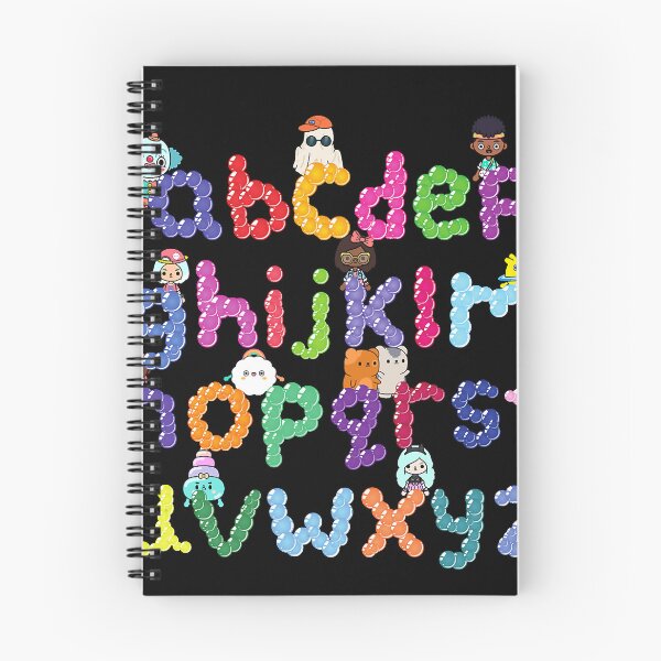 Item preview, toca boca world alphabet designed and sold by pruet-tjamee.